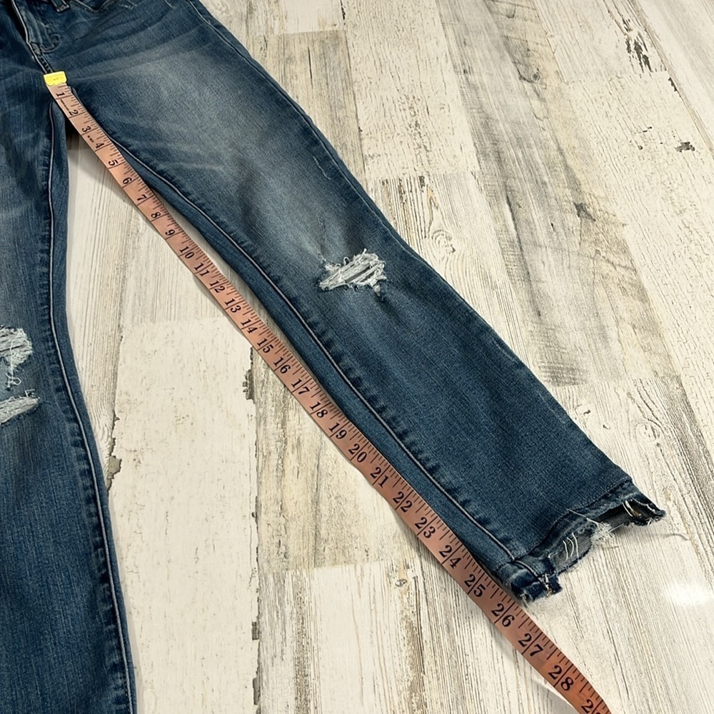 Pistola Distressed Raw Hem Jeans Size 24 - Picture 13 of 13